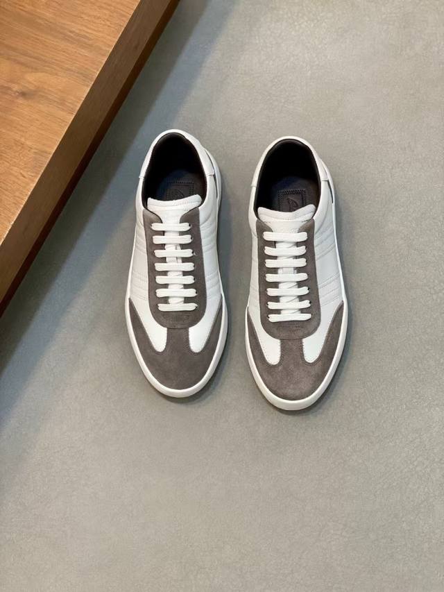 Brion 顶级 -Size ：38-44 45定做 2025Ss高端品质 Brion* 布里奥尼 官网同步男士运动鞋。混合材质跑步鞋 一体式设计Brion*