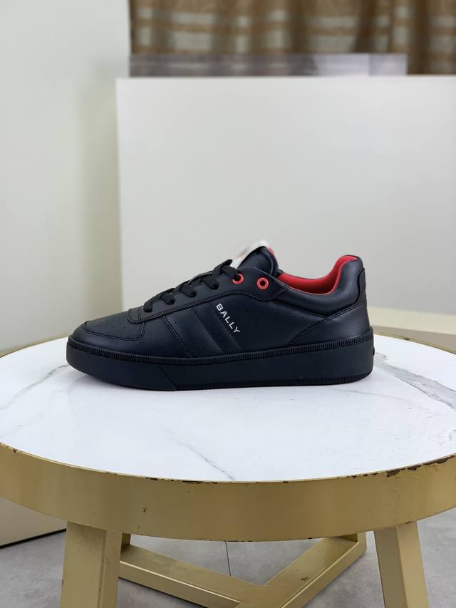 工厂p价p 顶级版本 原单 Bally 巴利新款休闲运动鞋 原版购入开发 做货 巴利家男士经典系列 科技透气面料搭配牛皮 休闲运动鞋 休闲之履运动老爹鞋结合高科