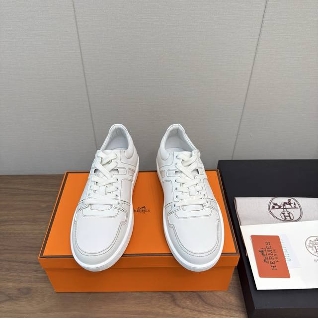 hermes 爱马仕 24 Fe New Arrival~ 新款 Bouncing 运动 休闲鞋 顶级版本 男款 爱马仕最舒服的鞋 没有之1 上脚特轻又巨好看