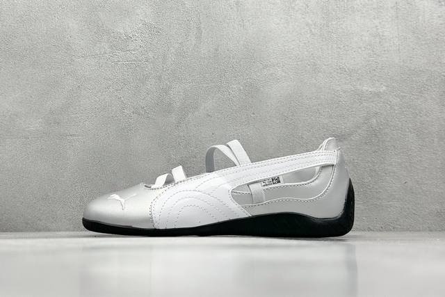 puma Speedcat 舒适百搭 低帮 芭蕾鞋 #朴彩英 Rose 同款 配色酷感拉满 低帮设计超显脚踝纤细 上脚轻盈又舒适 不管日常出街还是运动都适配 防
