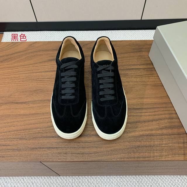 Brunell* Cucinell* 男款休闲鞋 简约时尚 鞋面牛反绒 牛皮内里 高密度弹力乳胶 可拆卸独立高弹力乳胶鞋垫 原版大底 码数 39-46 39 4