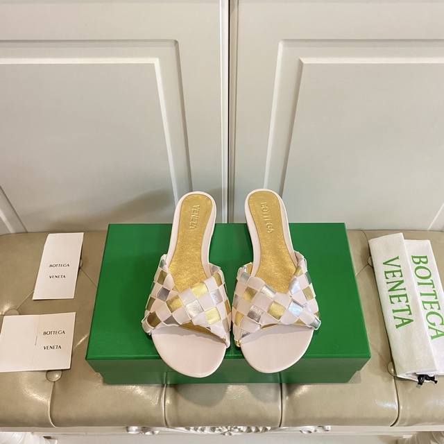 出厂价p Bv新款拖鞋 经典编织面 真皮注塑大底 35-40码 41-43码定做不退换
