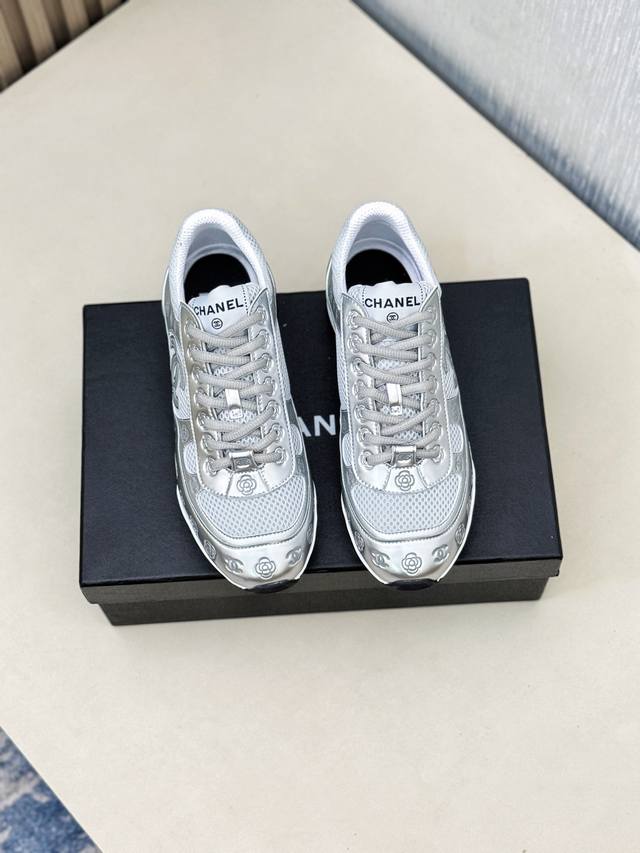 Chanel 女码少10情侣款，女 35-40，男39-44 女41.42.男45定做 香奈儿.25S.Chanel 银角大王2代！ 全新配色！全新工艺！ 6个