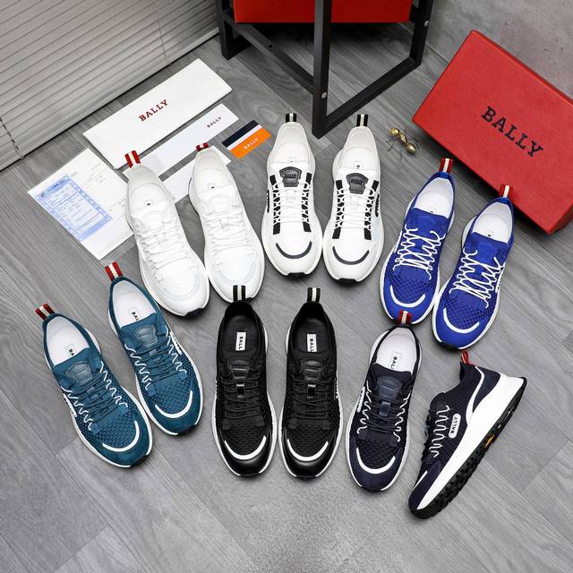商品商标：Bally 巴莉 休闲鞋 正码码数: 38-46 45.46订做不退换 商品材料：精选牛皮配透气鞋面，原版内里 橡胶大底
