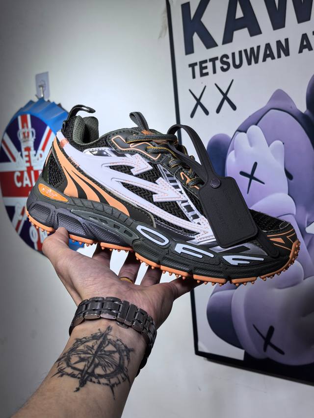 Off-White Be Right Back 圆头系带 舒适轻便 生活休闲鞋 老爹鞋 男女同款 军绿色。 尺码：36-45