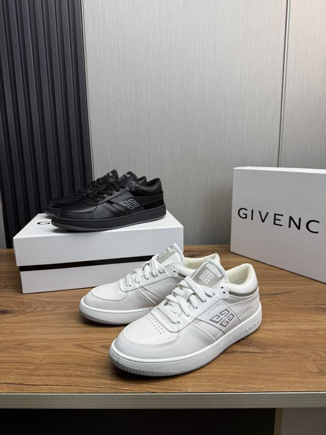工厂P价 Givenchy纪梵希 .男士新款时尚休闲板鞋热卖 进口牛皮.舒适羊皮内里 原版大底 脚感舒适 38-44码 45订做不退换