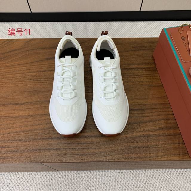 Lp Loro Piana 小众诺优翩雅经典款慢跑鞋，男士系带休闲鞋运动鞋，这款采用Storm System防水防风处理的微纤维材质制成，高品质轻便舒适面料，配