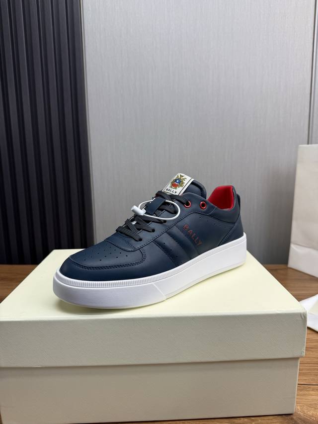 工厂P价 巴利-Bally家原单新品系列,1:1出货 高档牛皮+牛皮内里,原版防滑轻便发泡大底38-45 38.45订做