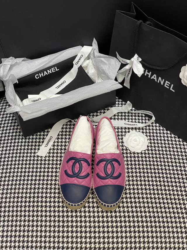 Chane* 春季新品 Espadrilles 渔夫鞋 小香经典版型！独家代购原版一比一品质！Hk海港城，广州太古汇均有原版购入全程直播，原版一比一开发，绝对放