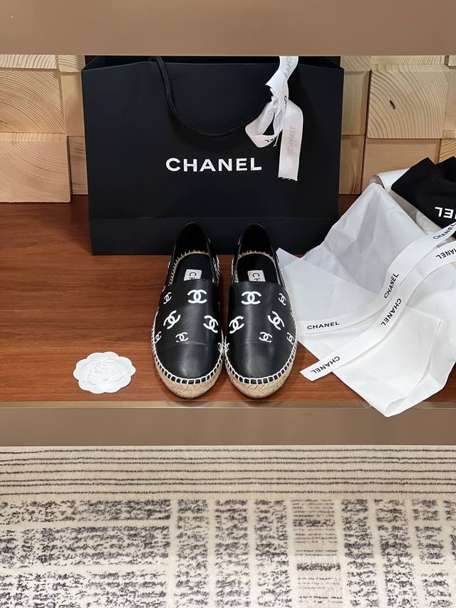 Chane* 春季 Espadrilles 渔夫鞋 小香经典版型！独家代购原版一比一品质！Hk海港城，广州太古汇均有原版购入全程直播，原版一比一开发，绝对放心卖