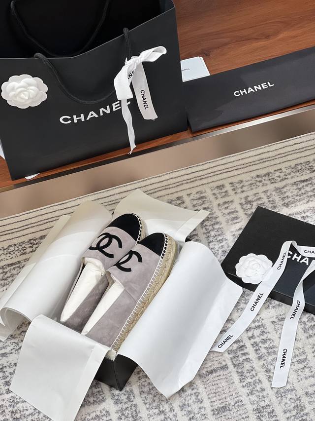 Chane* 24C春季新品 Espadrilles 渔夫鞋 小香经典版型！独家代购原版一比一品质！Hk海港城原版购入全程直播，原版一比一开发，绝对放心卖！ 细