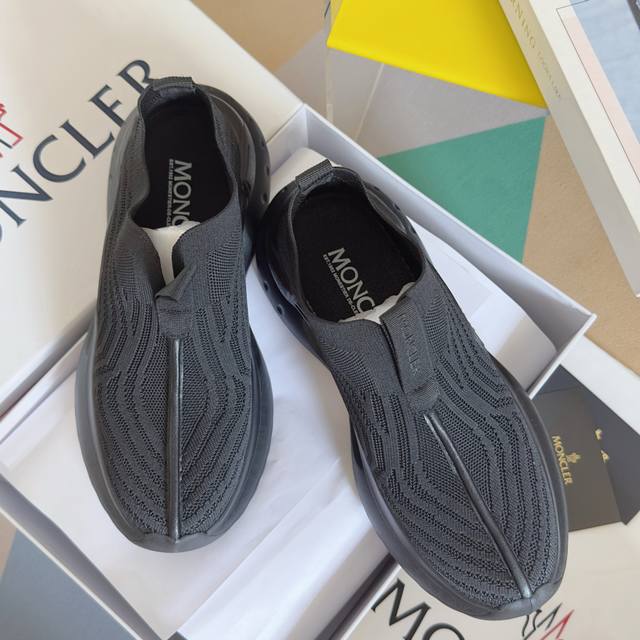 顶级版本：男款 Moncler 盟可睐 蒙口Trailgrip Lite 2系列 户外 针织 飞织 休闲 运动鞋 老爹鞋 原版购入开发 做货 Trailgrip