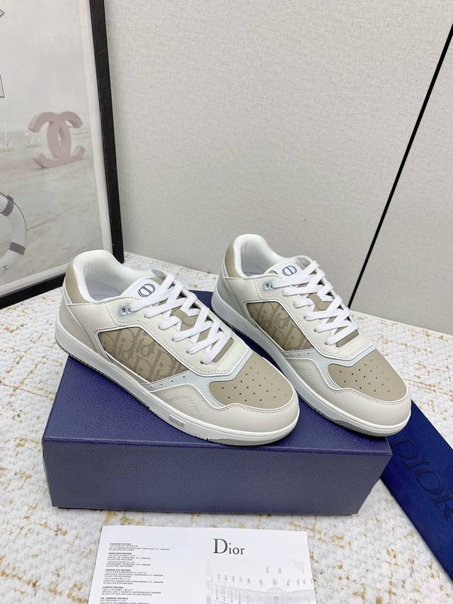出厂 高版本 Dior 迪奥 And Hylton Nel B27 限定系列 情侣款 休闲 运动鞋 小白鞋 滑板鞋 原版购入开发 做货 这款 B27 Uptow