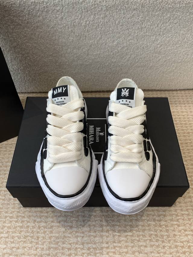 Mmyx联名Amiri 三原康裕 骨头鞋 春季新款 品牌订 原单品质 设计师大胆构思，结合时代潮流气息，完美出炉，超级舒适百搭，全新运动风格设计，堪称完美，众多