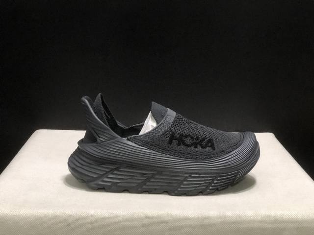 顶级版本Hoka One One Restore Tc 弹性舒适百搭防滑耐磨低帮跑步鞋男女同款 码数：36-45码 有半码 编码: 1147833-Ddw 全套