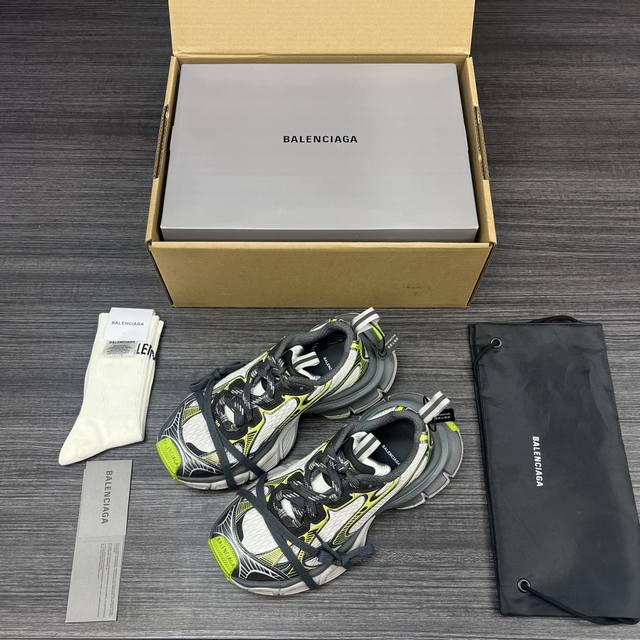 纯原版本Balenciaga Phantom Sneaker 巴黎世家全新做旧3Xl 十代深灰绿做旧潮流跑鞋 在延续 Track Trainer 户外轮廓和复杂