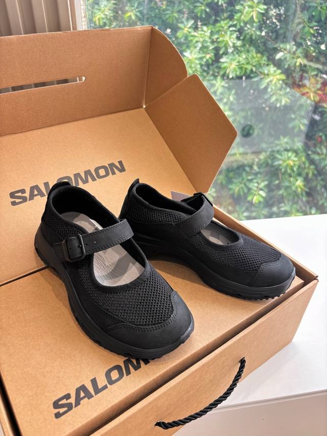 G130所见即所得爆款 萨洛蒙 Salomon 玛丽珍休闲运动鞋“Rxmarie-Jeanne”运动鞋式凉鞋既时尚又舒适，是度假观光或跑腿的明智选择。它们由轻便