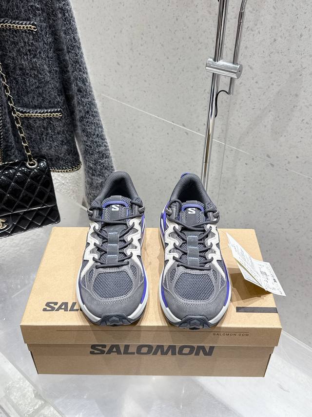 顶级版本：情侣款 Salomon 萨洛蒙 情侣款 户外都市潮流舒适休闲 减震 Odyssey Elmt 运动鞋 原版购入开发 做货 雷军同款Salomon 為越
