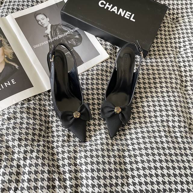 橙子出厂价P 香奈儿 蝴蝶结 凉鞋 Chanel 香奈儿 2025顶级专柜 新款限定 官网上新 独家首发 香奈儿Chanel 25Ss 花朵高跟凉鞋 Chaen