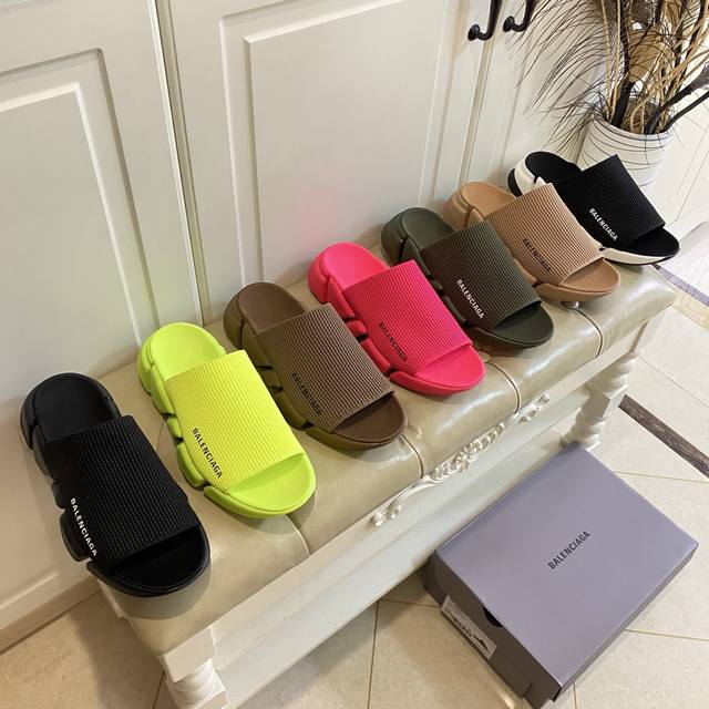 出厂价P ，巴黎世家Balenciaga情侣款袜子鞋升级版，原版无缝飞织面，35-45码