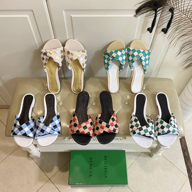 出厂价P ，Bv新款拖鞋，经典编织面，真皮注塑大底，35-40码 41-43码定做不退换