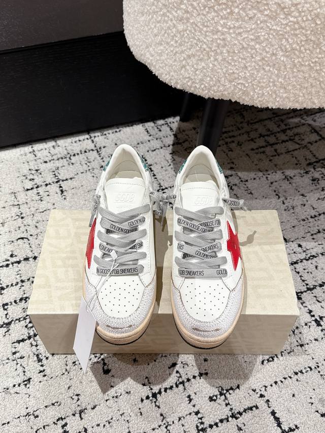 女款 代购级 ｜Golden Goose Deluxe Brand 红皮星石头纹尾 Ggdb经典情侣款小脏鞋~~火红程度上怼小白鞋，下踩各类小脏鞋！明星私服上脚