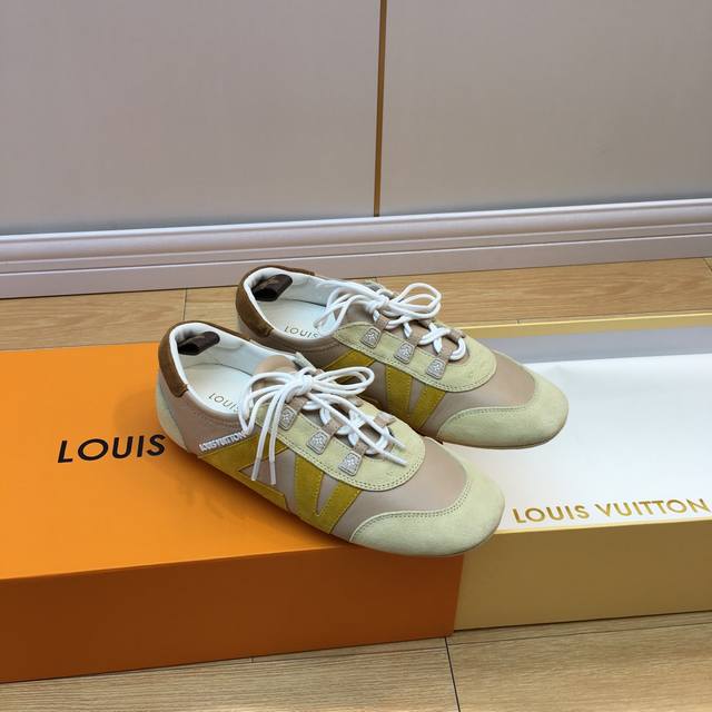 Louis Vuitton 驴牌春夏Sneakerina系列 情侣款芭蕾运动鞋 德训鞋、出女款 男款 P 代购级！原版三对购入开发完美复刻，原版包装原版布袋，双