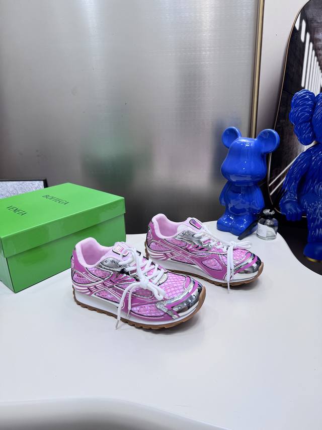 橙子出厂价P Bottega Veneta葆蝶家23Ss秋冬秀款Bv Orbit运动鞋 王一博 同款 情侣款休闲鞋老爹鞋！Runner运动鞋！原版购入开发！ 采