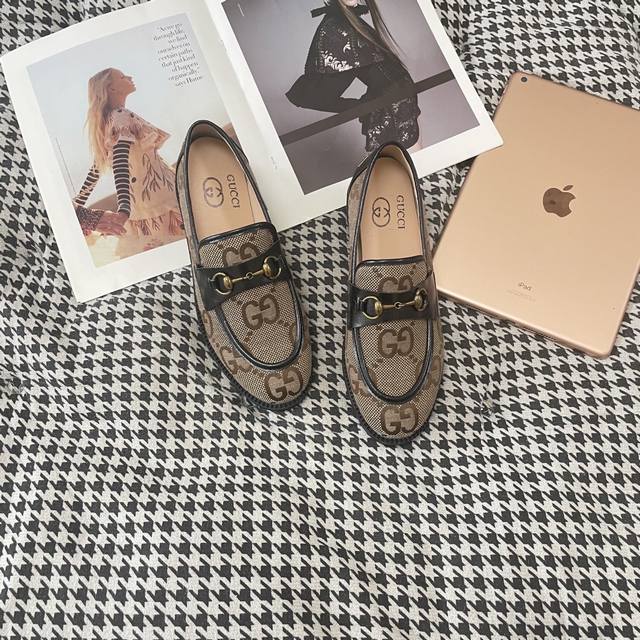 出厂： Gucci 古驰2025顶级专柜 新款限定 官网上新 全球首发 Gucci古驰 25Ss- 新品乐福鞋 古驰乐福鞋 古驰潮鞋 Gucci 小红书最新登录