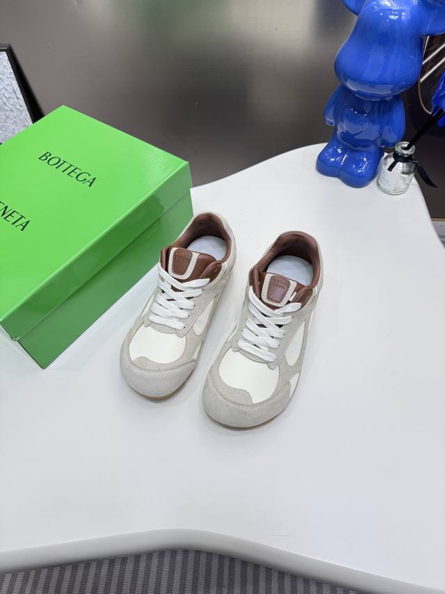 出厂： Bottega Veneta Bv2025Ss最新Ivulcan系列情侣款休闲运动鞋小白鞋 顶级版本原版购入开发做货 Bv Summer创意总监Matt