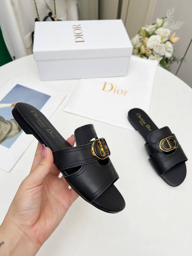 Dior春夏 新款 6色任选 码数35-42 橡胶底 真皮大底210