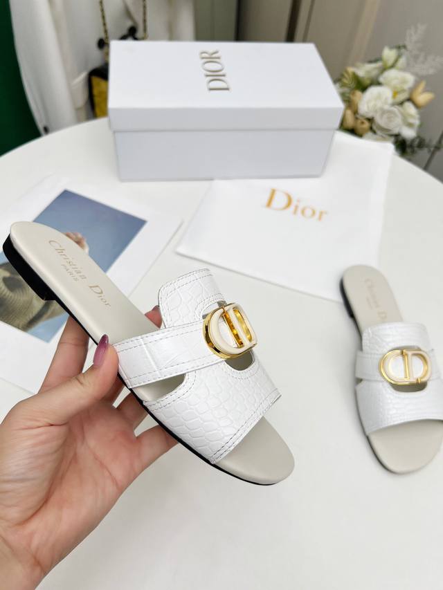 Dior春夏 新款 6色任选 码数35-42 橡胶底 真皮大底210
