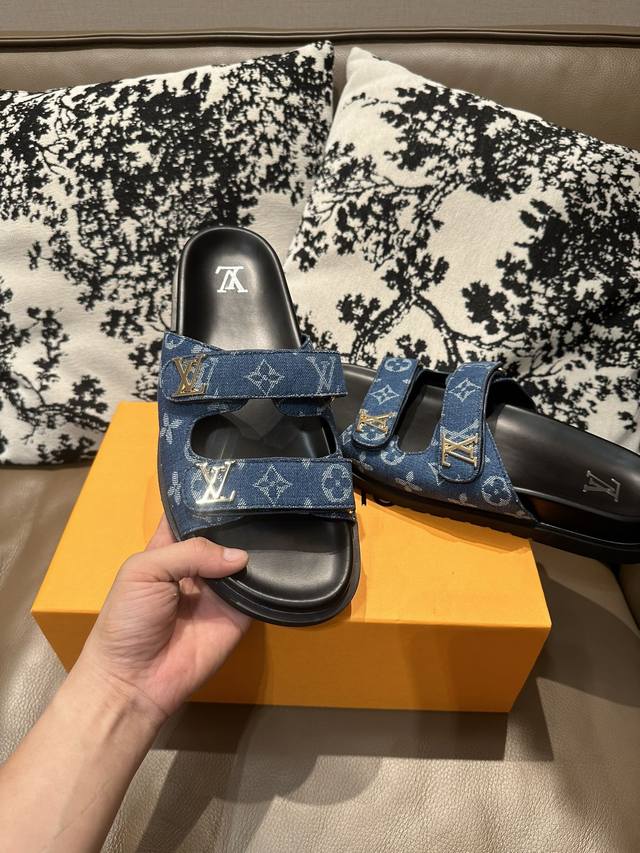 Lv 布面双扣 新款式，牛皮面 羊皮里，36-46码