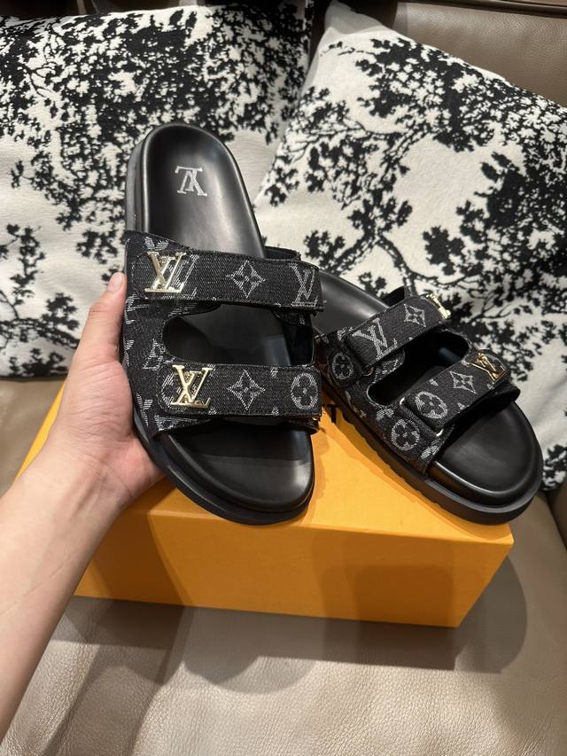 Lv 布面双扣 新款式，牛皮面 羊皮里，36-46码