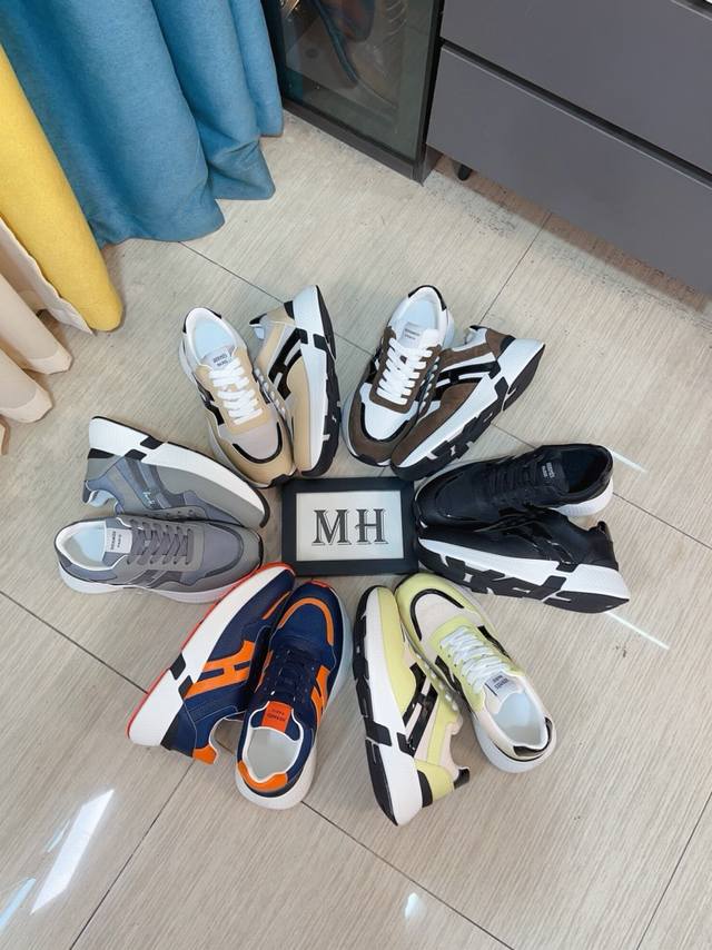 出厂价P Hermes 爱马仕 高端品质 原单鞋面：摔纹小牛皮、反绒小牛皮、鞋身车缝H图腾，大底：超轻Tpu发泡 橡胶；双色成型大底，超高品控 做工精细：凸显