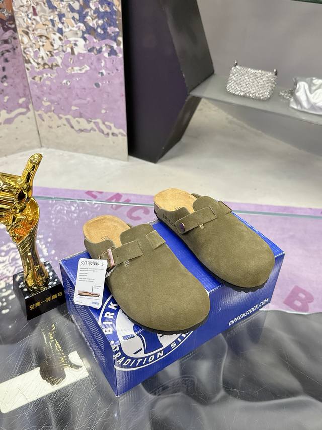 工厂P价P： Birkenstock London 勃肯 升级全软木颗粒脚床 轻松拿捏松弛感的秘籍 勃肯鞋 舒适自在四季可穿风格百搭高级中性风“丑萌丑萌” 博肯