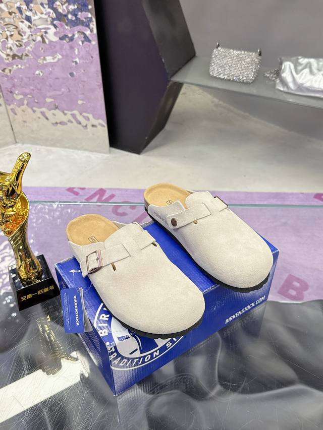工厂P价P： Birkenstock London 勃肯 升级全软木颗粒脚床 轻松拿捏松弛感的秘籍 勃肯鞋 舒适自在四季可穿风格百搭高级中性风“丑萌丑萌” 博肯