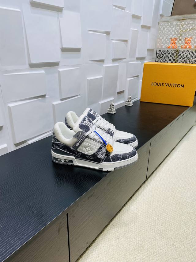 工厂P价P： Lv Tarine路易威登X Tyler 联名款 驴牌 L家 压花 情侣款 休闲 运动鞋 滑板鞋 原版购入开发 路易威登 X Tyler 合作系列