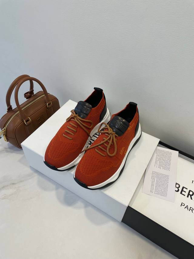 男仕鞋履 Berluti 布鲁提 Fw25 新款Shadow上市，全新双色弹性鞋面设计，轻盈透气舒适，标志性运动鞋，与现代生活方式相得益彰，风格重新演绎！ Ve