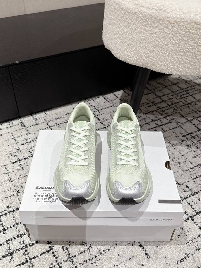 情侣款 顶级版本 Salomon 萨洛蒙 X Mm6 Maison Margiela 25 Spectur 2 系带低帮 休闲 运动鞋 Mm6 X Salomo