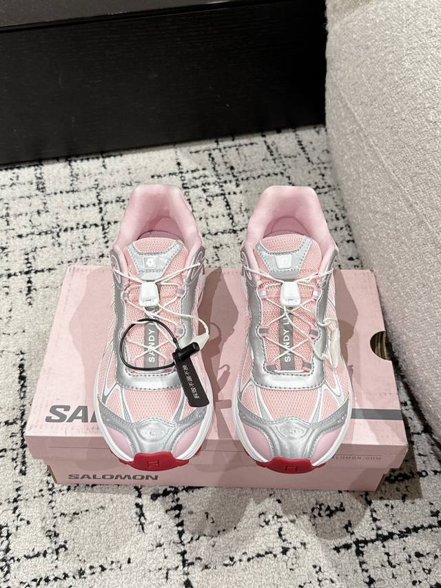 顶级版本 Kith X Salomon萨洛蒙 Xt-Whisper 25 最新 低帮跑步 休闲 运动鞋 原版购入开发 做货 全新演绎的专注于其空气动力学的外观上
