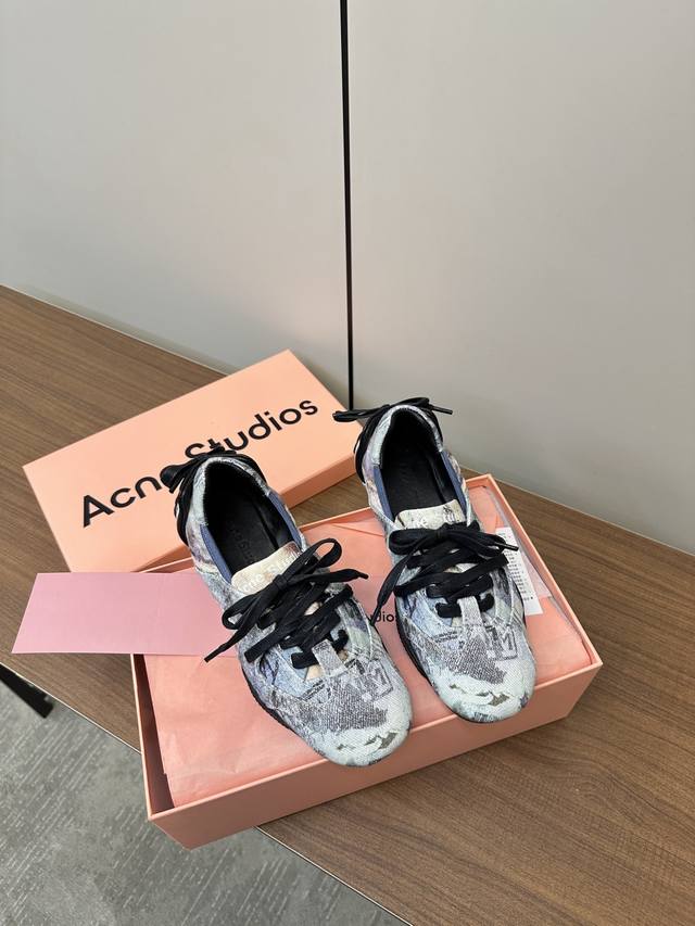顶级版本 Acne Studios 最新断货王 废土芭蕾舞平底鞋 原版购入开发 鞋子趋势 Acne Studios 芭蕾舞鞋 Acne Studios新款芭蕾舞