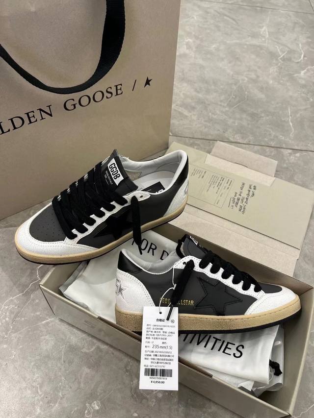 深灰色情侣款顶级代购高版本.低端勿扰 春夏新款Ggdb小脏鞋双色底厚底板鞋情侣鞋爆款# 此色只支持同色调码. Ggdb Ballstar 板鞋运动鞋 系列里最显
