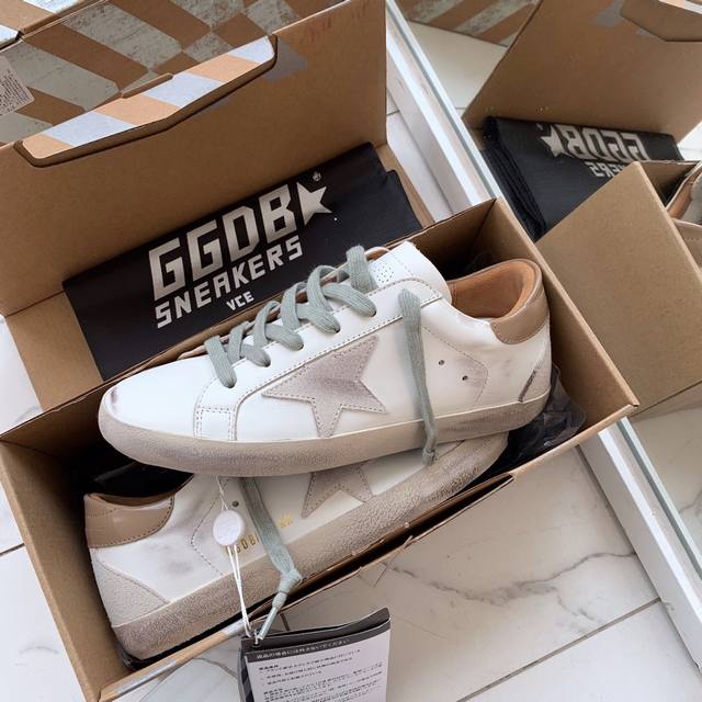 棕色尾情侣款.代购原版复刻高版本！低端勿扰 Ggdb Star黄金鹅脏脏鞋高版本男女同款情侣鞋 2025新款小脏鞋爆款四季单鞋Golden Gse Deluxe