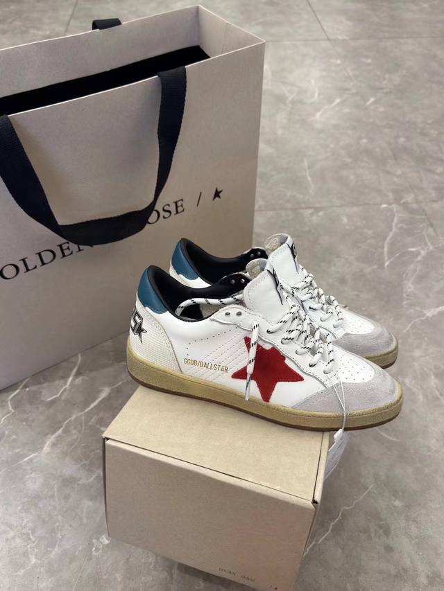 蓝尾红星情侣款高版本.低端勿扰Ggdb Ballstar 限量款！爆款情侣款！ 新款来袭 个性涂鸦，好看又百搭，细节拉满～ 今年最新版面 官网专柜限定款 高版本