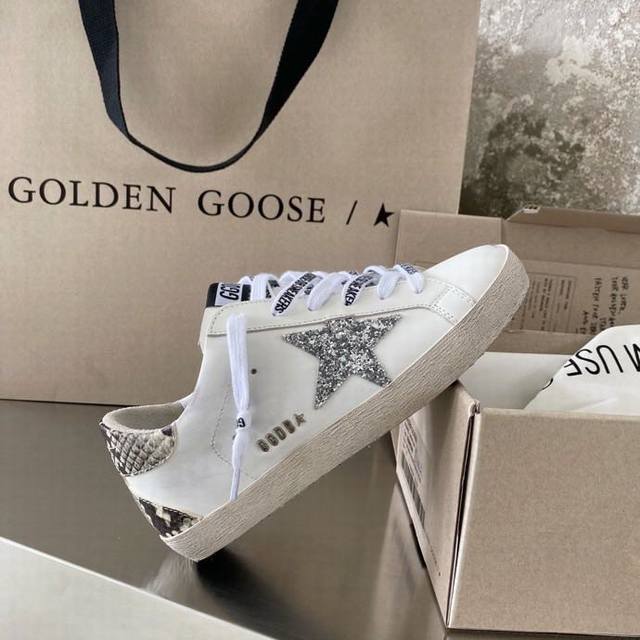 蛇纹尾银星情侣款.代购原版复刻高版本！低端勿扰 Ggdb Star黄金鹅脏脏鞋高版本男女同款情侣鞋 2025新款小脏鞋爆款四季单鞋Golden Gse Delu
