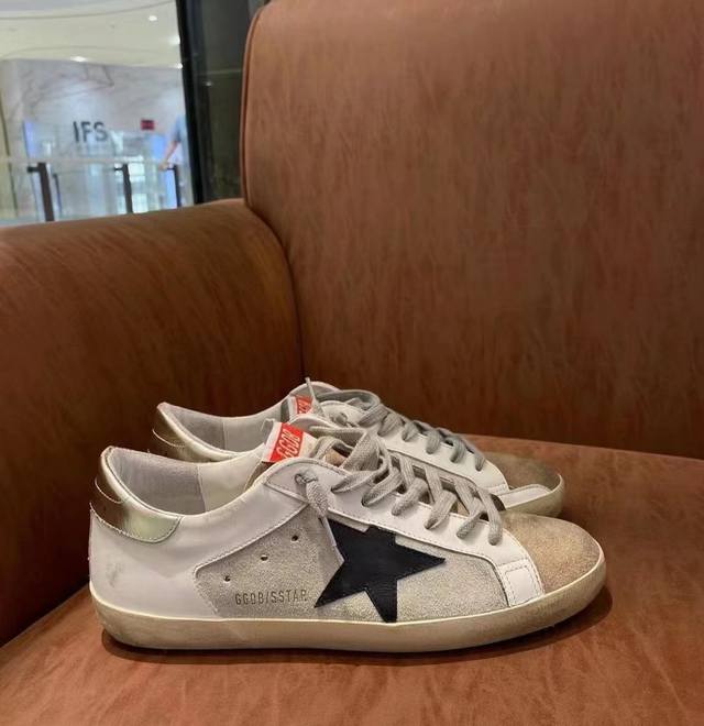 金尾黑星情侣款.代购原版复刻高版本！低端勿扰 Ggdb Star黄金鹅脏脏鞋高版本男女同款情侣鞋 2025新款小脏鞋爆款四季单鞋Golden Gse Delux