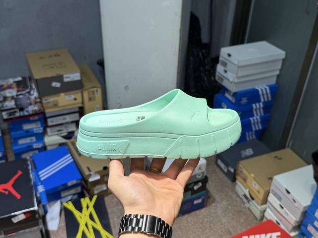 彪马Puma Leadcat Suede 沙滩潮流拖鞋372277 X7012822# 35-40