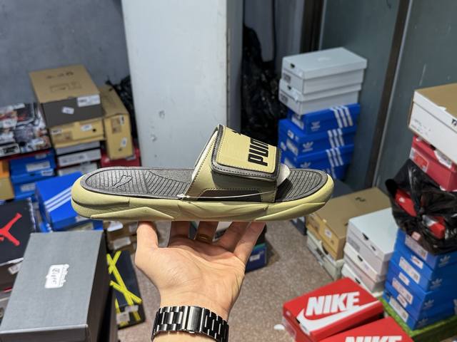 调价 彪马Puma Leadcat Suede 沙滩潮流拖鞋372277 X 12822# 35-45