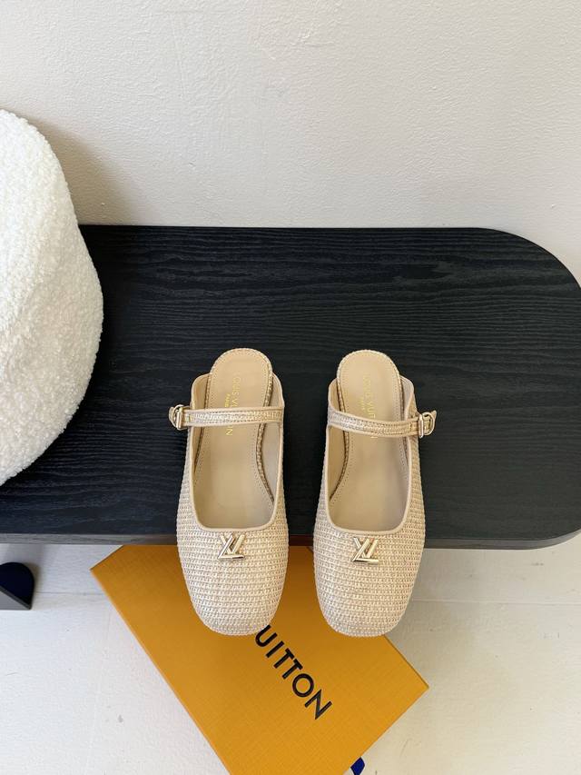 Louis Vuitton Ss25 New Arrival Lv驴牌春夏新品系列高跟拖鞋 简约精致，高级感满满，尽显优雅气质～上脚超好看，拉满了夏日美鞋的绝绝